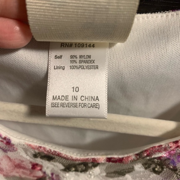 Lily Bleu - Girls Floral Dress - Size 10 - Picture 3 of 4